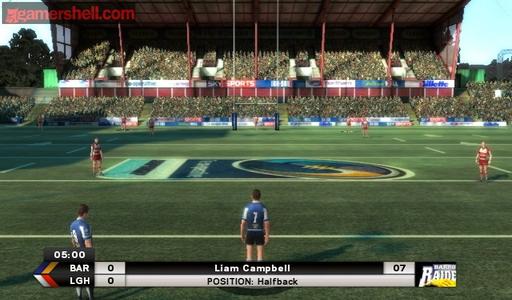 Rugby League 3 - Скриншоты с игры